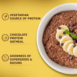 MUSCLEBLAZE HIGH PROTEIN OATS 1KG DARK CHOCOLATE WITH 22G PROTEIN
