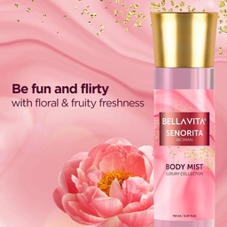 BELLA VITA SENORITA WOMAN BODY MIST- 150 ML