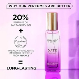 BELLA VITA LUXURY DATE EAU DE PARFUM FOR WOMEN- 20 ML