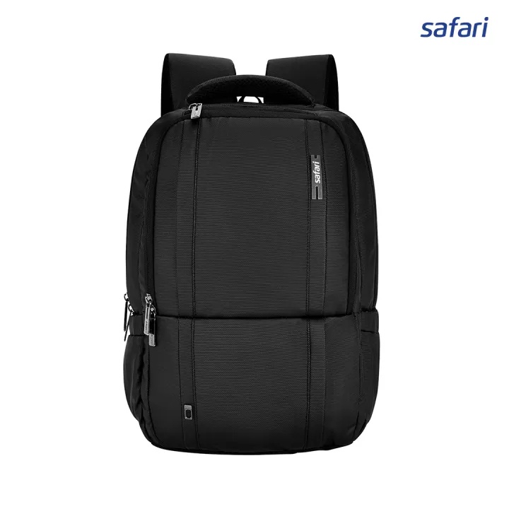 Safari Backpack Smartplus 19 Inch 3 Compartment (black) | Jeevee