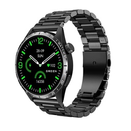 GREEN LIFE EXPERIENCE ORBIT 2.0 SMARTWATCH (BLACK & BLACK CHAIN)