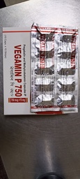 VEGAMIN P 750MG CAP