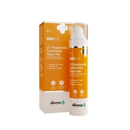 Get Hyaluronic SPF 50 & PA++++ Aqua-Gel Sunscreen_The Derma co