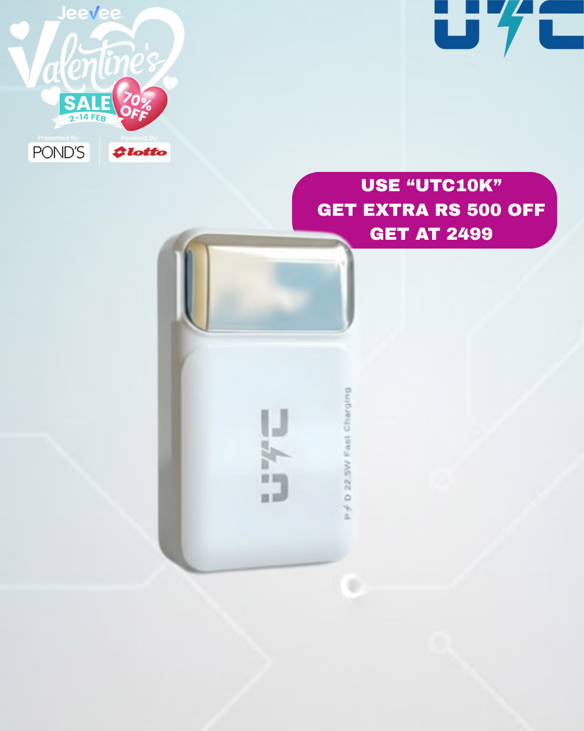 Utc Powercore 22.5w Fast Charging 10k Power Bank | Jeevee